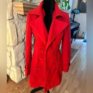 Forever 21 Red Trench Coat